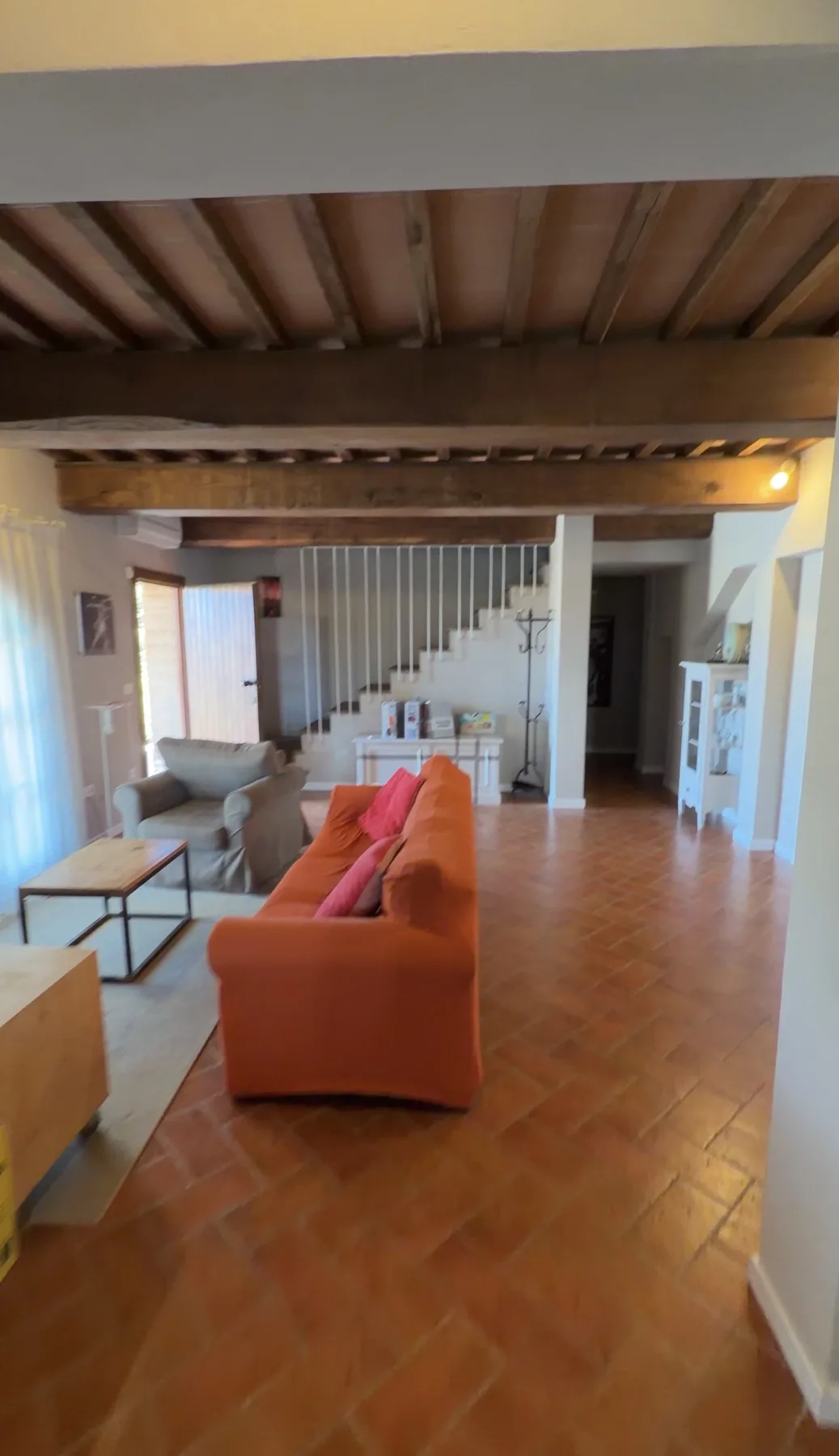 Vista de la villa